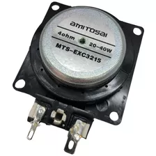 Parlante Speaker Exciter Amitosai Mts-exc3215 Excitador Invisible Color Negro 40w 4ohm Amitosai Mts-exc3215