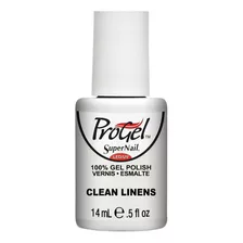 Esmalte Semipermanente Progel Clean Linens 14ml Supernail Color Blanco