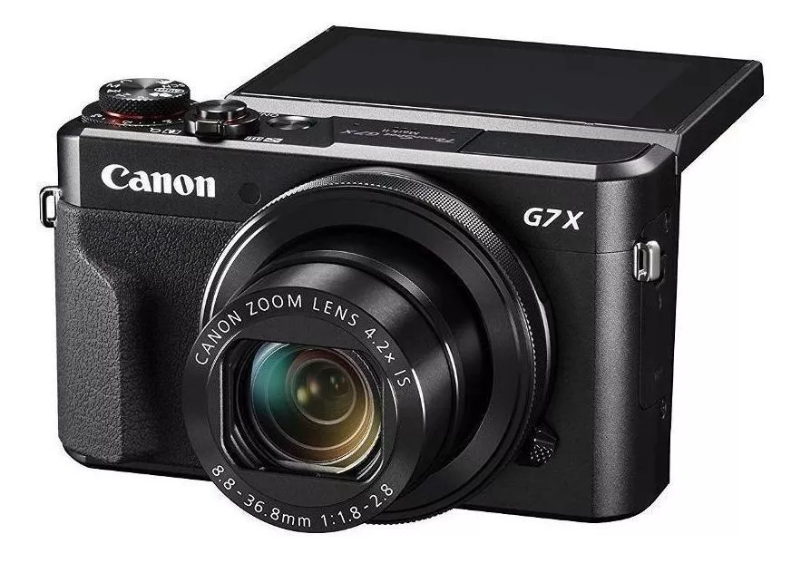  Canon Powershot Serie G G7 X Mark Ii Compacta Cor  Preto
