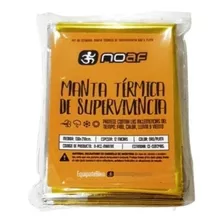 Manta Térmica De Supervivencia Noaf Plata / Oro Montañismo