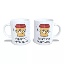 Caneca Xicara Engraçada Expresso Patronum Harry Potter