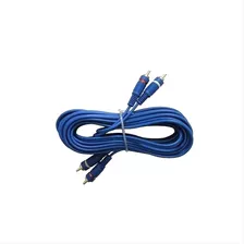 Cable 2 Rca Macho A 2 Rca Macho 4 Metros Largo Alta Calidad