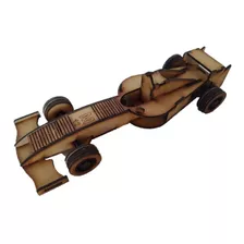 Carro Para Armar Carreras F1 Madera Rompecabezas 3d Armable