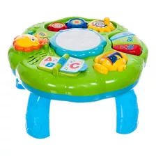 Mesa Mesinha Didática Brinquedo Educativo Infantil Luz Som