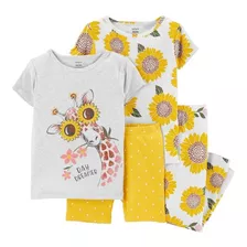 Kit Pijama Carters 4 Peças Original Importado Infantil Bebe 