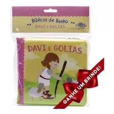 Livro Bíblicos De Banho: Davi E Golias | Ilustrada Infantil