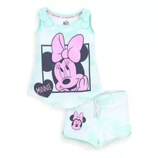 Conjunto Disney Set Dos Piezas Short Y Playera Minnie Mouse