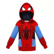 Chaqueta Spiderman Para Niños, Sudadera Deportiva Con Capuch