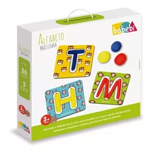 Alfabeto De Massinha Babebi Brinquedo Educativo Infantil