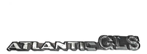Emblema Letra Volkswagen Atlantic Gls Cromo Negro Foto 2