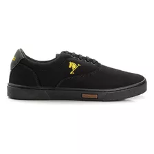 Tênis Para Masculino Polo Joy 220 Cor Preto/amarelo - Adulto 40 Br