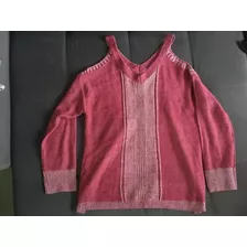 Blusa Cacharrel Feminina Lã Trico Tricot V