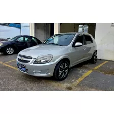 Celta Lt 1.0 Completo - Ano 2015 - Prata - Flex - Baixa Km 