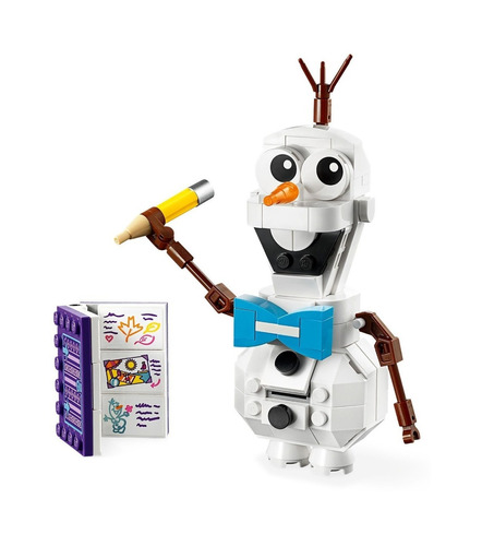 Set De Construcción Lego Frozen 2 Olaf 122 Piezas  En  Caja