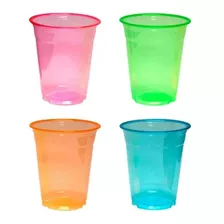 Vasos De Plástico Suave, 12 Onzas, 40 Unidades, Colores