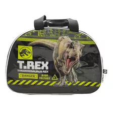 Bolso Oval Jurassic World Mediano Niño Pileta 