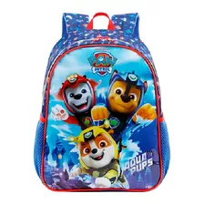 Mochila De Costas Patrulha Canina Filhotes Ao Resgate