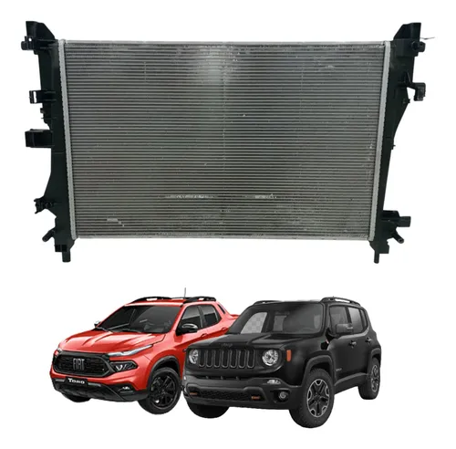 Radiador Agua Fiat Toro Renegade 1.8 Etorq Flex 16/20 Usado 1