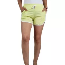 Short Deportivo Corto Mujer. Colores. Sport. Líneas. 6847 