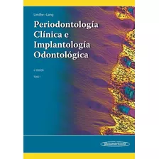 Lindhe:periodontologæa Clænica 6a Ed. T1 (libro Original)