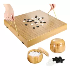 Go Set Go Portable Con El Juego De Estrategia Chino Board Go