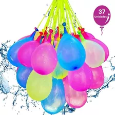 Balão De Água Guerra Bexiga Water Balloons Enche 37 De 1 Vez