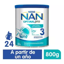 Alimento Para Niños Nestle Nan 3 Optimal Pro Digestivo 800gr Sabor N/a