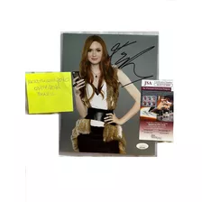 Karen Gillan Doctor Who Marvel Foto Autografada + Jsa Coa