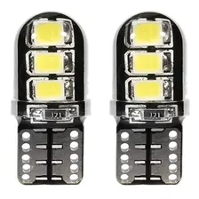 4x Lâmpadas Pingo T10 W5w 6 Led Smd 2835 Epistar 4300k Gel