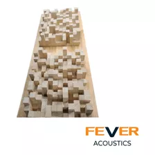 Panel Acustico Difusor Da60 Madera Pino 60 X 40 Fever