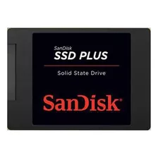 Sandisk Disco Sólido Ssd Interno Plus Sdssda-480gb Negro