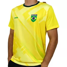 Camisa Brasil Diadora Penta Bandeira Masculino