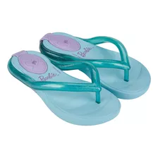 Chinelo Rasteira Infantil Barbie Air Gloss 22835