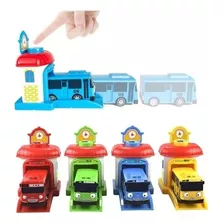 Juguete De 4pcs/set The Little Bus Regalos Para Niños