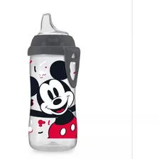 Tetero De Entrenamiento Nuk Minnie - Mickey 10 Oz Silicona Color Mickey Agarradera