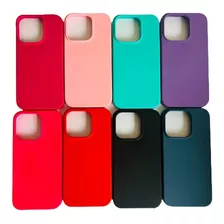 Carcasa Funda Para iPhone 14 Pro Silicona Color 