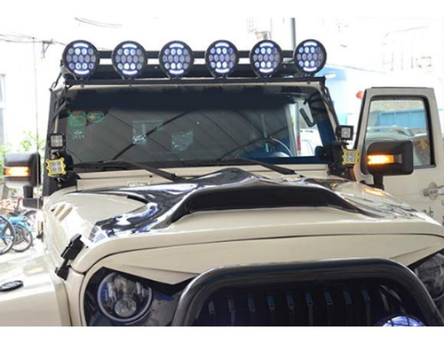 Espejos Laterales Luz Led Jeep Wrangler Jk 2007 Hasta 2017 Foto 6