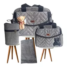 Bolsa Maternidade Feminina Masculino Enxoval Bebe 2 Alças