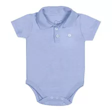 Body Para Bebe Polo Liso Mameluco