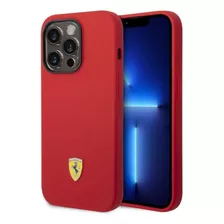 Funda Ferrari Para iPhone 15 Pro Max Magsafe Rojo