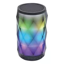 Altavoz Portátil Bluetooth Diamond Con Luces Que Cambian De