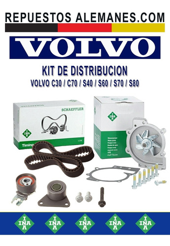 Kit Distribucin Volvo C30 C70 S40 S60 S70 S80 2.0 2.4 2.5 Foto 2