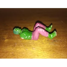 Boneco Miniatura Antiga Hulk Heróis Marvel Da Moto 