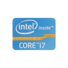 Sticker Intel Core I7 Modelos 2° Y 3° Generación