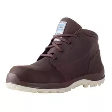 Botin Ombu Cobalto Marron C/p Composite