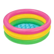 Piscina Inflable Bebe 3 Anillos Acolchada