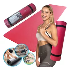 3 Peças Colchonete Tapete Yoga Ginástica Pilates 1,80mx53cm