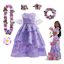 Vestido Isabella Charm Flower Girls Kid Mirabel Charm Cospla