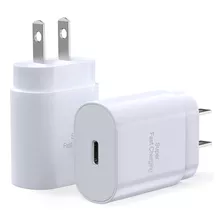 Bloque De Cargador Rpido Usb C De 25 W Pd Para iPhone 14 13