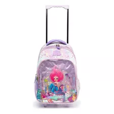 Mochila Escolar Filgo Starpak 18'' Carrito Diseño Infantiles Diseño De La Tela Sirena